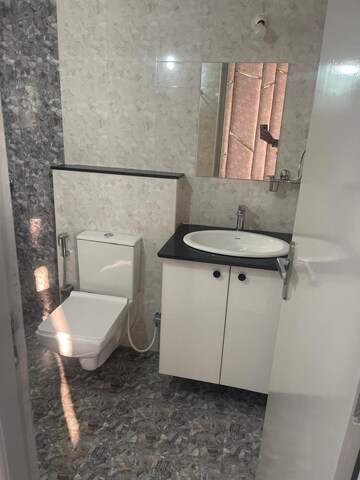 Bathroom in 3 BHK Apartment at Salarpuria Sattva Misty Charm, Kanakapura Road – for Rent