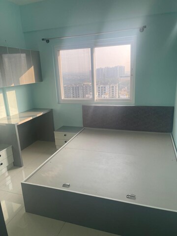 Bedroom in 3 BHK Apartment at Salarpuria Sattva Misty Charm, Kanakapura Road – for Rent