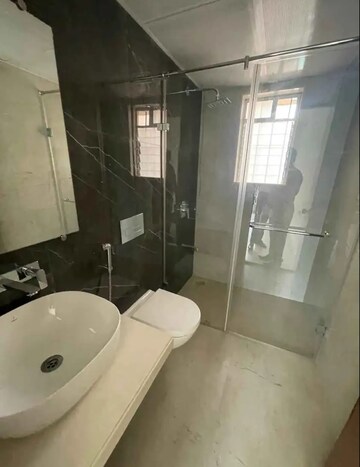 Bathroom in 2 BHK Apartment at Dosti West County, Balkum Pada – for Rent