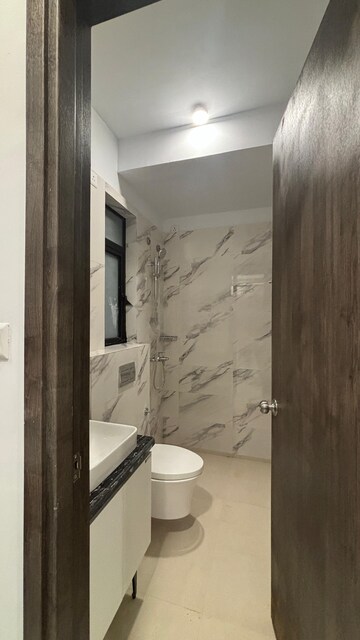 Bathroom in 2 BHK Apartment at Risland The Icon, Dhokali – for Rent