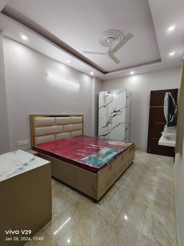 Bedroom in 1 BHK Builder Floor at Ansal Sushant Lok I, Sector 43 – for Rent