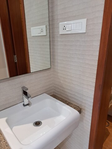 Bathroom in 3 BHK Apartment at Paradise  Sai Wonder, Kharghar – for Rent