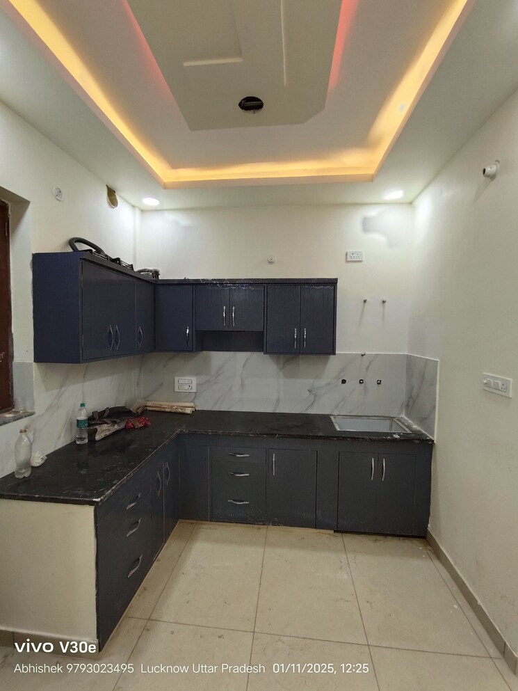 Kitchen, jankipuram extension 2 Bedroom 1000 Sq.Ft. Independent House In Jankipuram Extension Lucknow 8083894