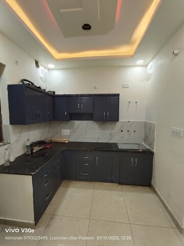 Kitchen in 2 BHK Independent House at Jankipuram Extension – for Sale