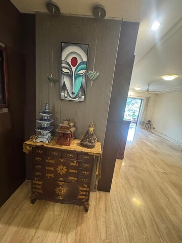 Living Room in 3 BHK Apartment at Ekta Heights Khar West, Khar West – for Rent