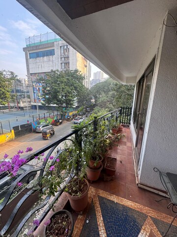 Balcony in 3 BHK Apartment at Ekta Heights Khar West, Khar West – for Rent