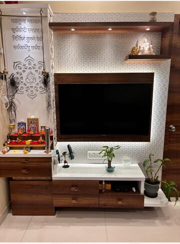 Furnished Amenities in 1 BHK Apartment at Lodha Crown Quality Homes, Majiwada – for Sale