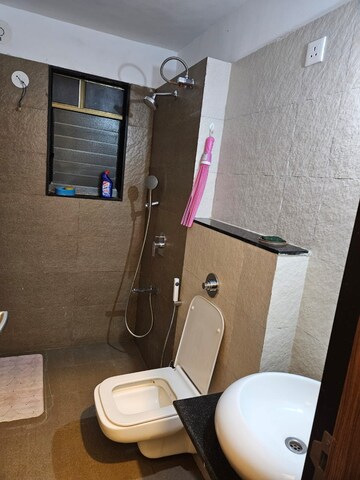 Bathroom in 2 BHK Apartment at Pristine Prism, Aundh – for Rent