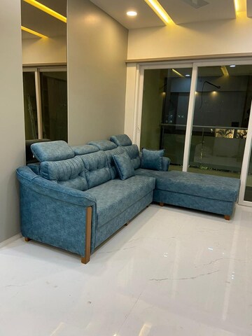 Living Room in 2 BHK Apartment at Rustomjee Urbania, Majiwada – for Sale