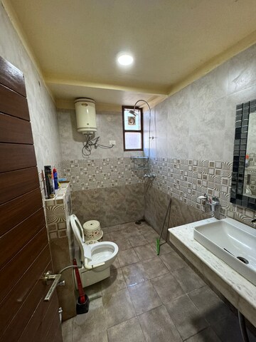 Bathroom in 3 BHK Apartment at Kishanpura – for Sale