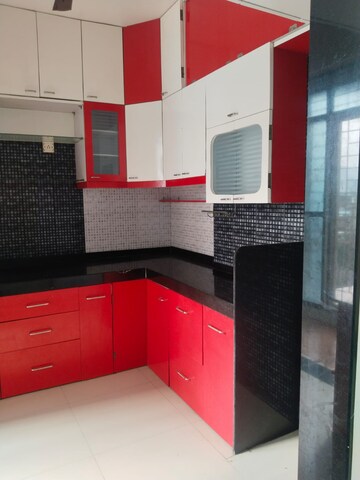 Kitchen in 2 BHK Apartment at Arihant Aradhana, Kharghar – for Rent