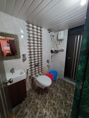 Bathroom in 2 BHK Apartment at Advance Heights, Kharghar – for Rent