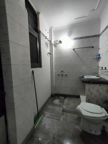 Bathroom in 1.5 BHK Independent House at Shri Vinayaka Beta Plaza, Beta I Greater Noida – for Rent