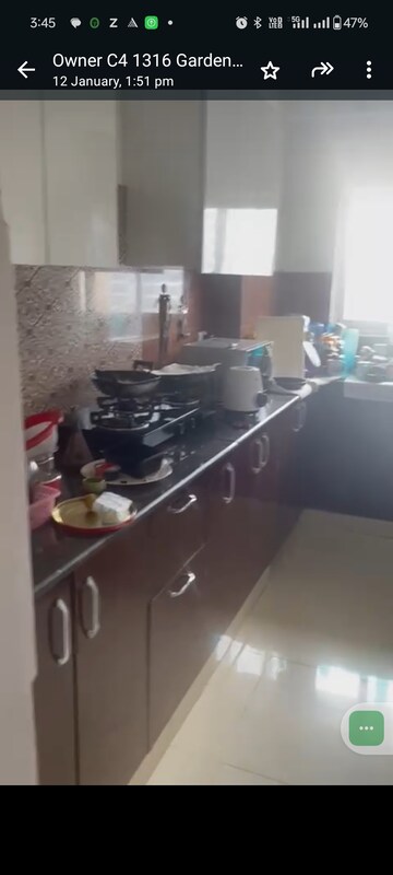 Kitchen in 3 BHK Apartment at Gardenia Gateway, Sector 75 – for Rent
