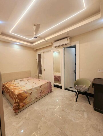 Living Room in 3 BHK Builder Floor at Palam Vihar Residents Association, Palam Vihar – for Rent