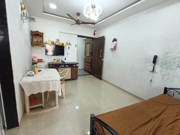 Living Room in 1 BHK Apartment at RNA NG Ocean Pearl, Mira Road – for Sale