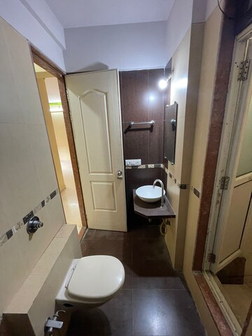 Bathroom in 2 BHK Apartment at Ravi Estate, Pokhran Road No 1 – for Sale