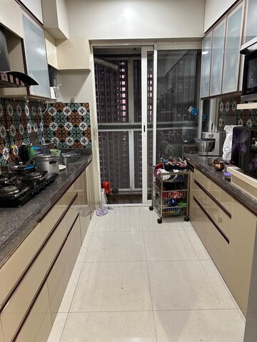 Balcony in 4 BHK Apartment at Courtyard by Narang Realty and The Wadhwa Group, Pokhran Road No 2 – for Rent