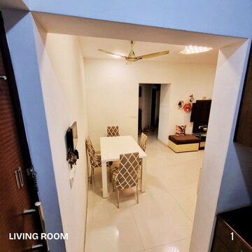 Living Room in 2 BHK Apartment at Acme Ozone, Manpada – for Rent