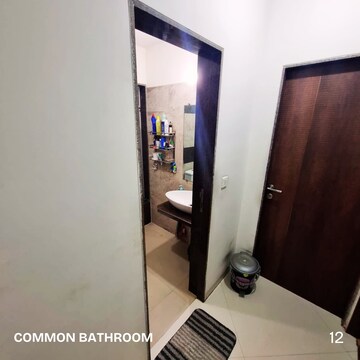 Bathroom in 2 BHK Apartment at Acme Ozone, Manpada – for Rent