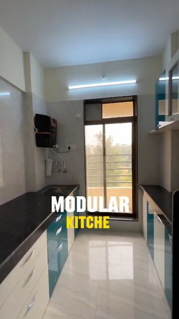 Kitchen in 2 BHK Apartment at Vinayak Mahavir Complex, Palghar – for Sale
