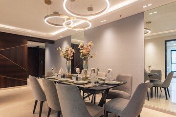 Living Room in 4 BHK Apartment at Kalpataru Magnus, Bandra East – for Sale
