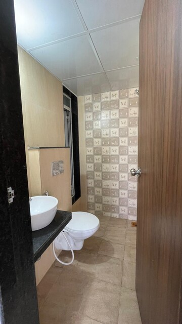 Bathroom in 2 BHK Apartment at JP North Imperia Tower 2, Mira Road – for Rent
