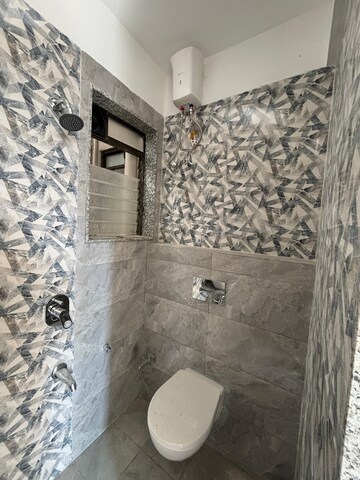 Bathroom in 1 BHK Apartment at Konark Solitaire, Kalyan West – for Rent