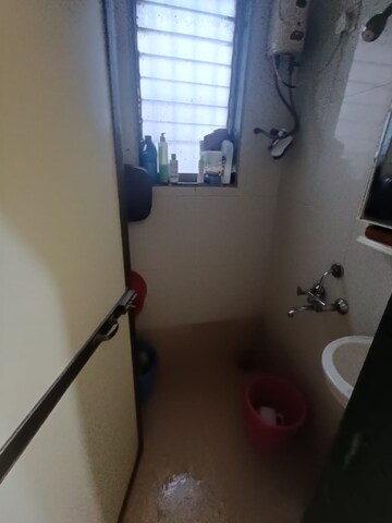 Bathroom in 1 BHK Apartment at Seawoods – for Sale