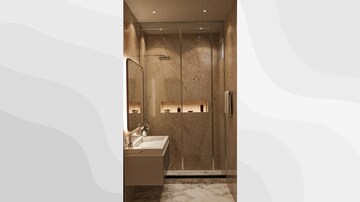 Bathroom in 4 BHK Builder Floor at BPTP Park Central, Sector 85 – for Sale