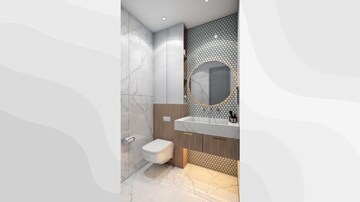 Bathroom in 4 BHK Builder Floor at BPTP Park Central, Sector 85 – for Sale