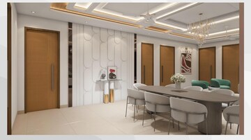 Living Room in 4 BHK Builder Floor at BPTP Park Central, Sector 85 – for Sale