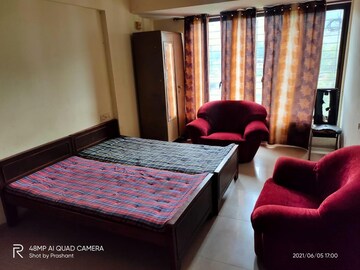 Bedroom in 3 BHK Apartment at Hi Tech CHS, Kharghar – for Rent