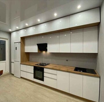 Kitchen in 3 BHK Builder Floor at Palam Vihar Residents Association, Palam Vihar – for Rent