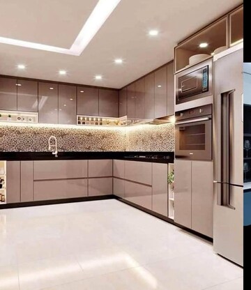 Kitchen in 3 BHK Builder Floor at Palam Vihar Residents Association, Palam Vihar – for Rent
