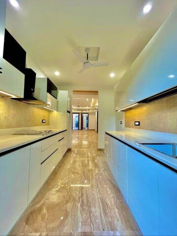 Kitchen in 3 BHK Builder Floor at Palam Vihar Residents Association, Palam Vihar – for Rent