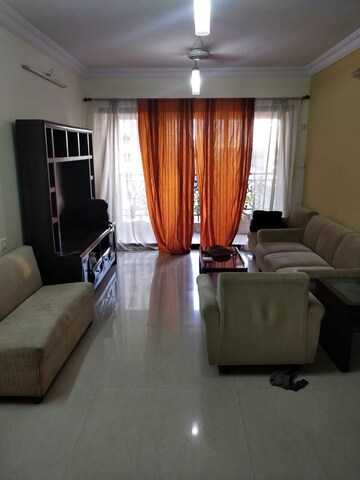 Living Room in 2 BHK Apartment at Raheja Classique, Andheri West – for Rent