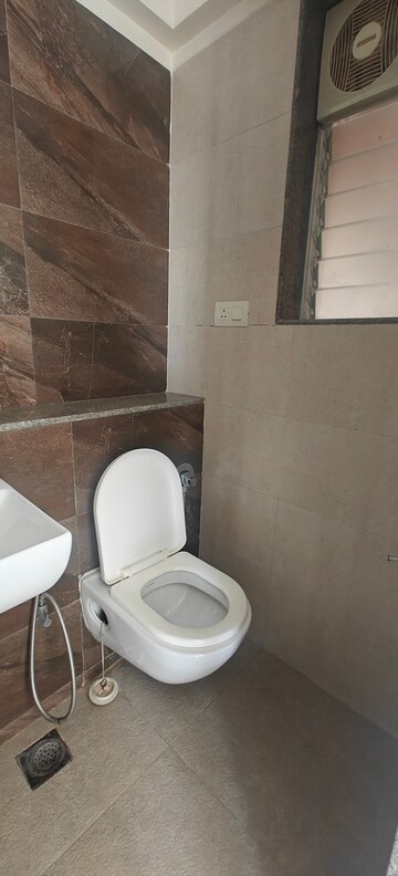 Bathroom in 1 BHK Apartment at Nahar Cayenne, Powai – for Rent