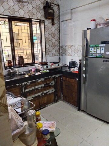 Kitchen in 1 BHK Apartment at Joana Park, Dahisar West – for Sale