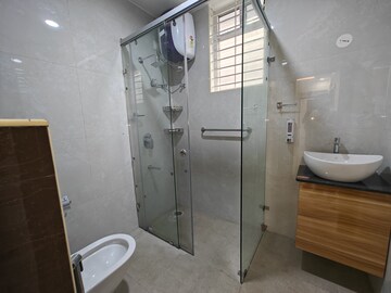 Bathroom in 3 BHK Builder Floor at Hsr Layout – for Rent