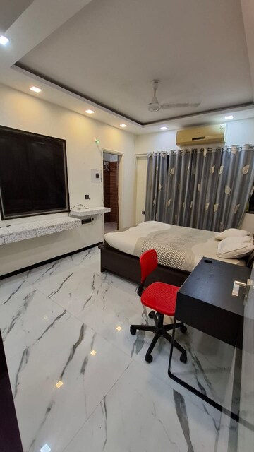 Master Bedroom in 2 BHK Apartment at Nahar Amrit Shakti, Chandivali – for Rent