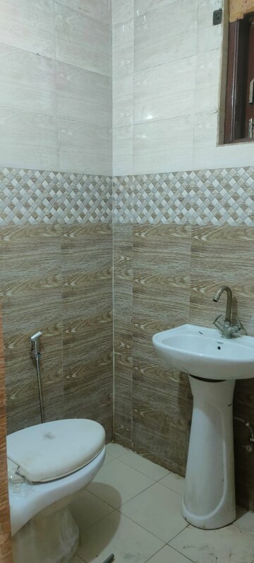 Bathroom in 2 BHK Apartment at Freedom Fighters Enclave – for Rent