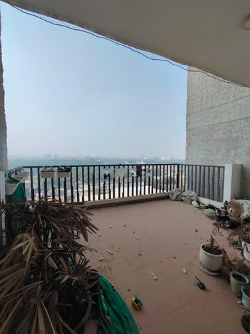 Balcony in 3 BHK Apartment at Emaar Palm Hills, Sector 77 – for Rent