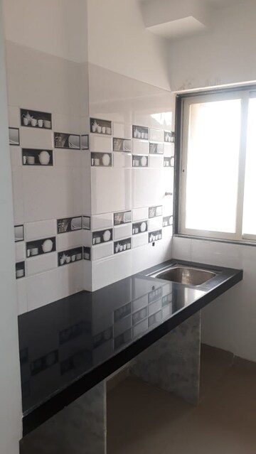 Kitchen in 1 BHK Apartment at Omkareshwar  Mansarovar Residency, Kolshet – for Sale