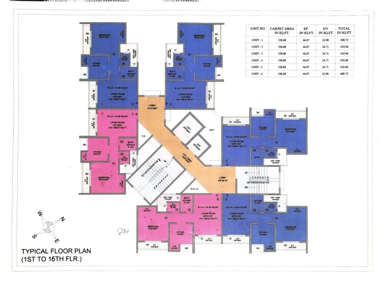 Master Plan, mansarovar-residency 1 Bedroom 585 Sq.Ft. Apartment In Desai Village Thane 8084870