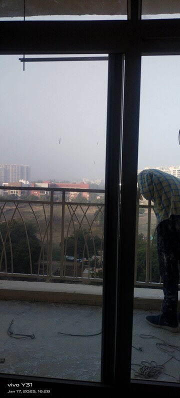 Balcony in 2 BHK Apartment at Sector 16c Greater Noida – for Rent