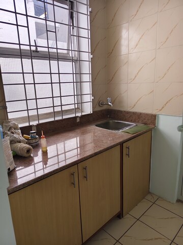 Kitchen in 1 BHK Builder Floor at Halasuru – for Rent