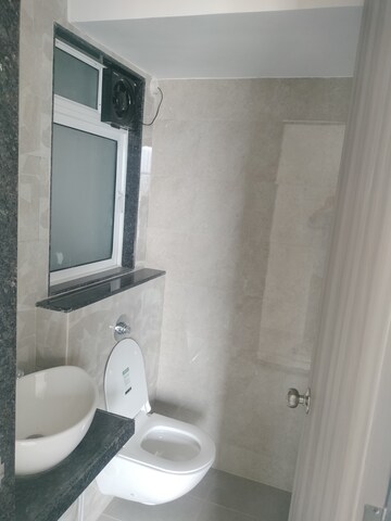 Bathroom in 2 BHK Apartment at Ashar Axis, Majiwada – for Rent