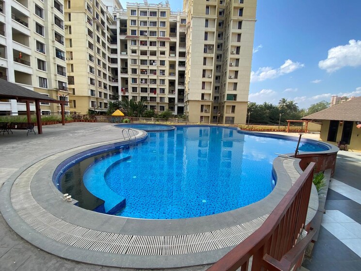 Swimming Pool, om-tropica 3 Bedroom 1148 Sq.Ft. Apartment In Ravet Pune 8085076