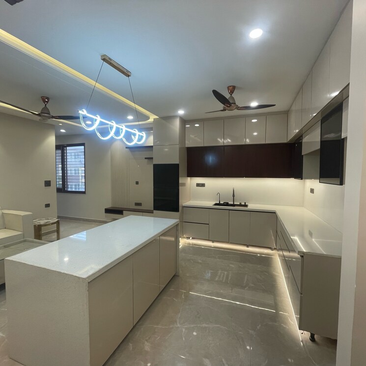 Kitchen, niti khand 4 Bedroom 350 Sq.Mt. Builder Floor In Niti Khand Ghaziabad 8085139